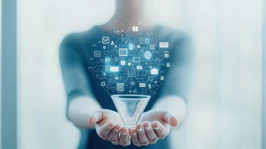 Startup planning board and post-it notes